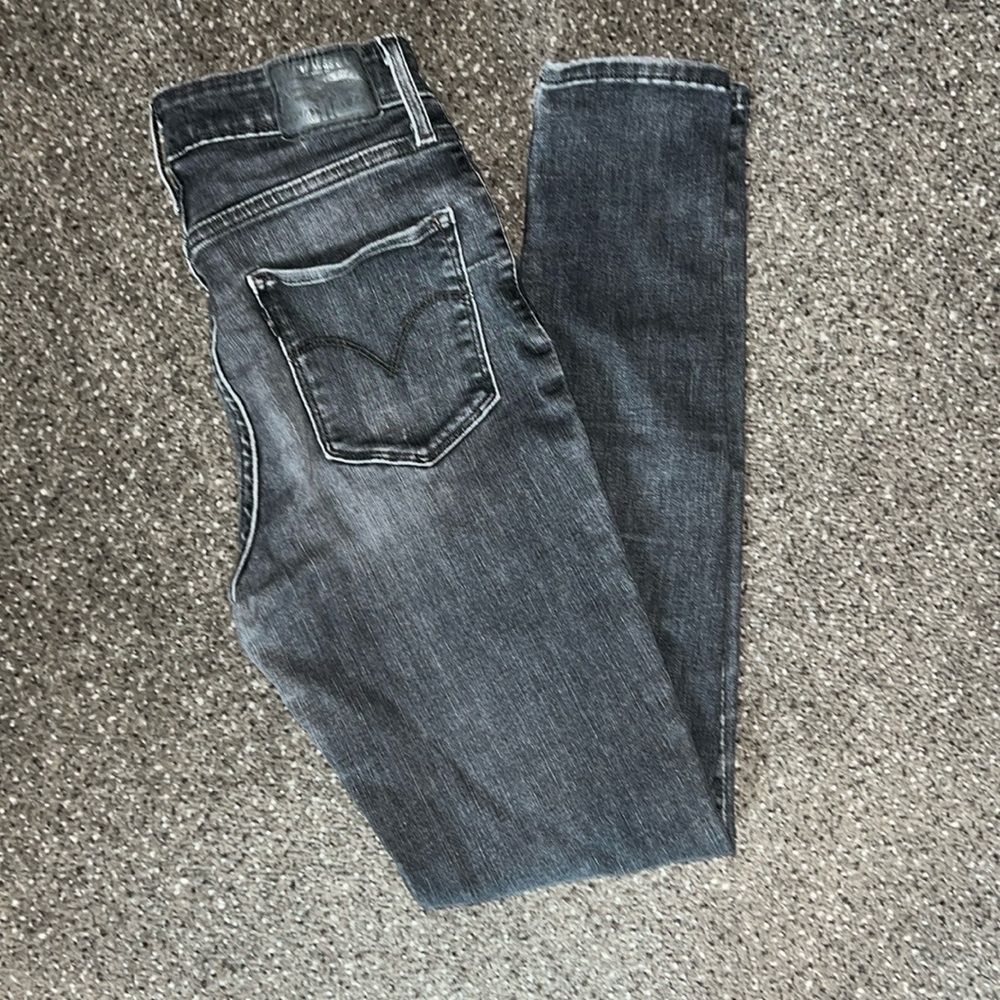 Levis 721 high rise skinny jeans